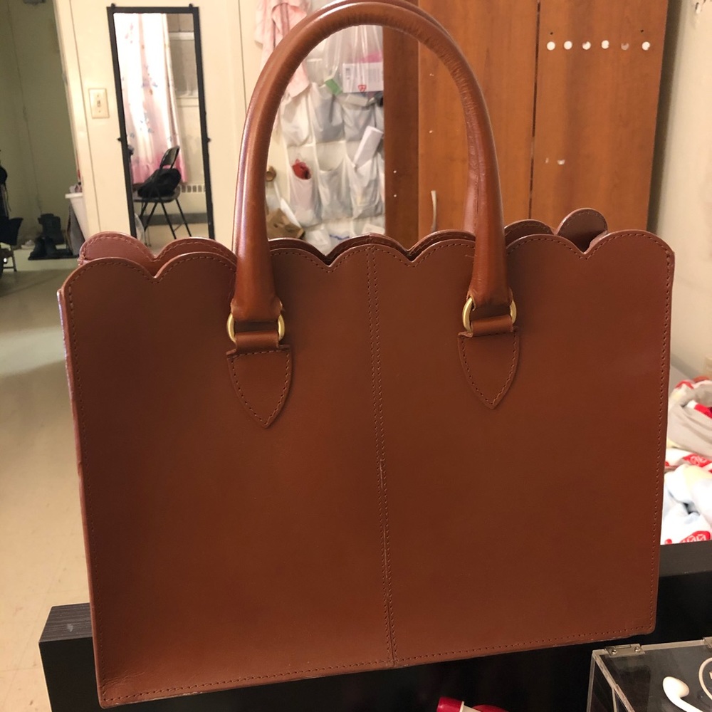 ASOS scallop handbag